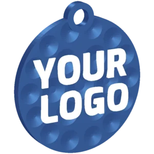 3D Printed - Golf Ball Marker - Keychain Business Card