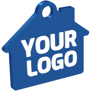 3D Printed House - Keychain Business Card