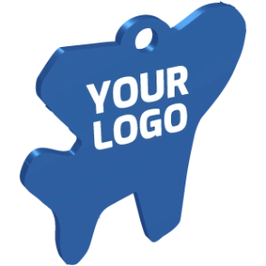 3D Printed Airplane - Keychain Business Card