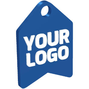 3D Printed Sale Tag - Keychain Business Card