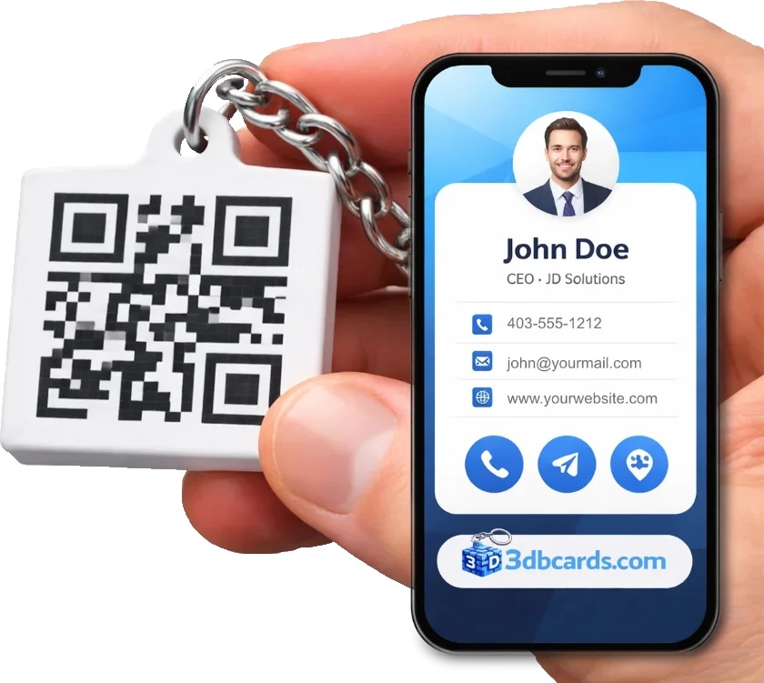 Digital Business Card & QR Code Redirect Hosting